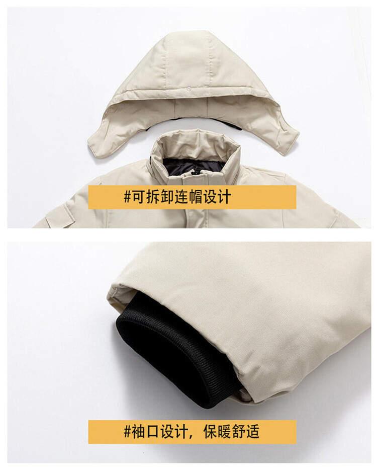 【优质白鸭绒】冬季大鹅同款白鸭绒羽绒服(图3)