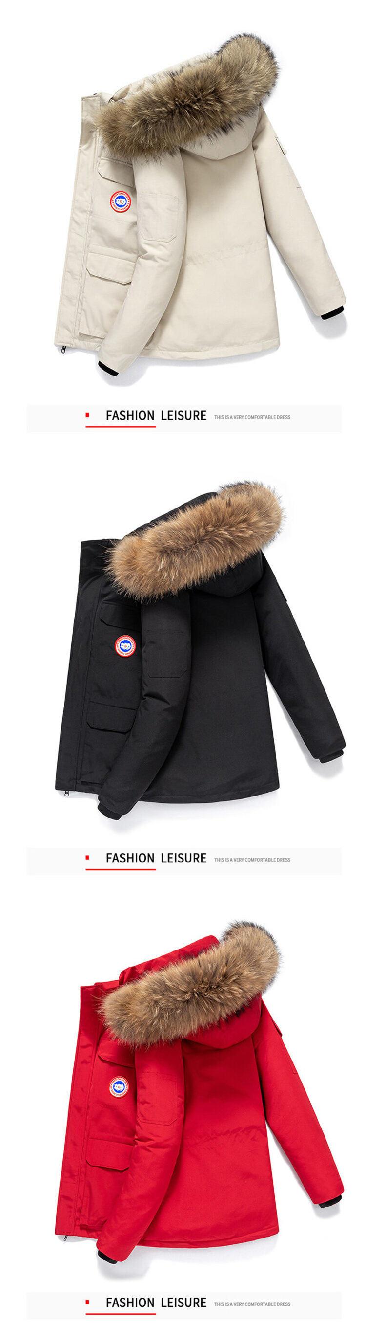 【优质白鸭绒】冬季大鹅同款白鸭绒羽绒服(图12)