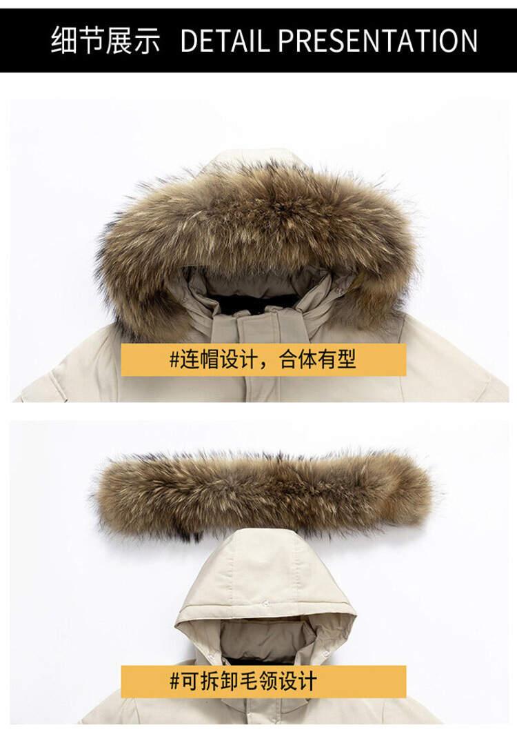 【优质白鸭绒】冬季大鹅同款白鸭绒羽绒服(图13)