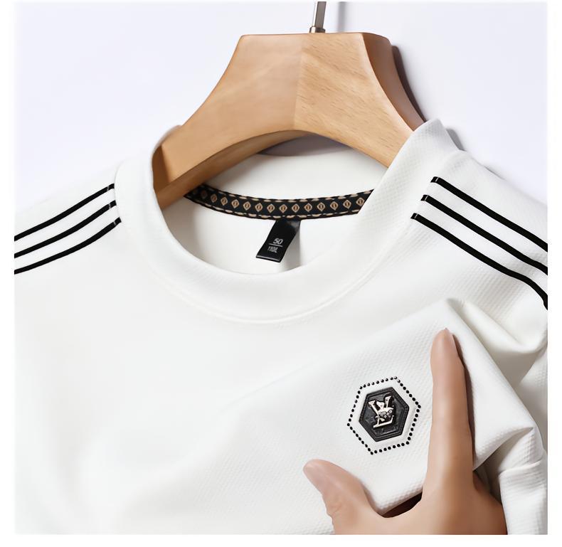 【买一送一】秋季新款长袖卫衣男士t恤潮牌圆领套头打底衫休闲男装(图19)