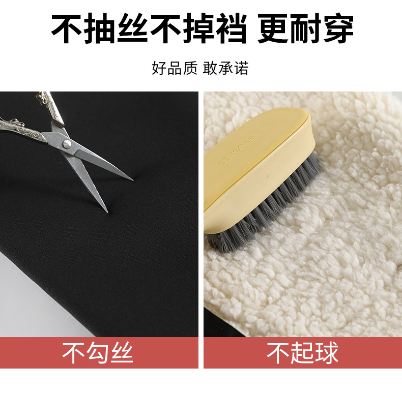 【抗寒-30℃】厚实棉密抗寒蓄热芭比裤特厚云朵绒紧实收腹立体塑性秋冬打底裤高回弹面料内置提臀带鲨鱼裤(图14)