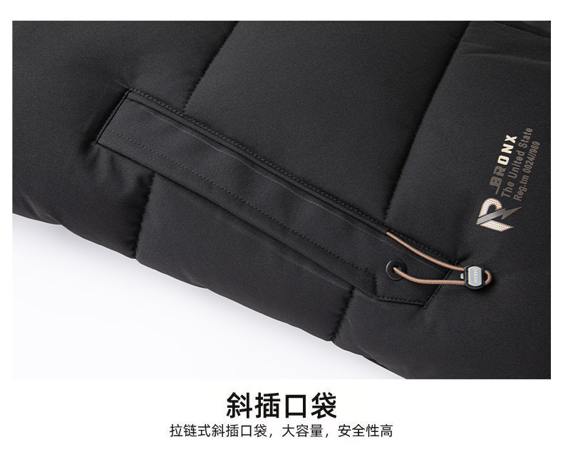 【防风拒水 速热循环】抗皱垂顺石墨烯加绒加厚棉服(图14)