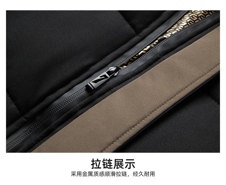 【防风拒水 速热循环】抗皱垂顺石墨烯加绒加厚棉服(图13)