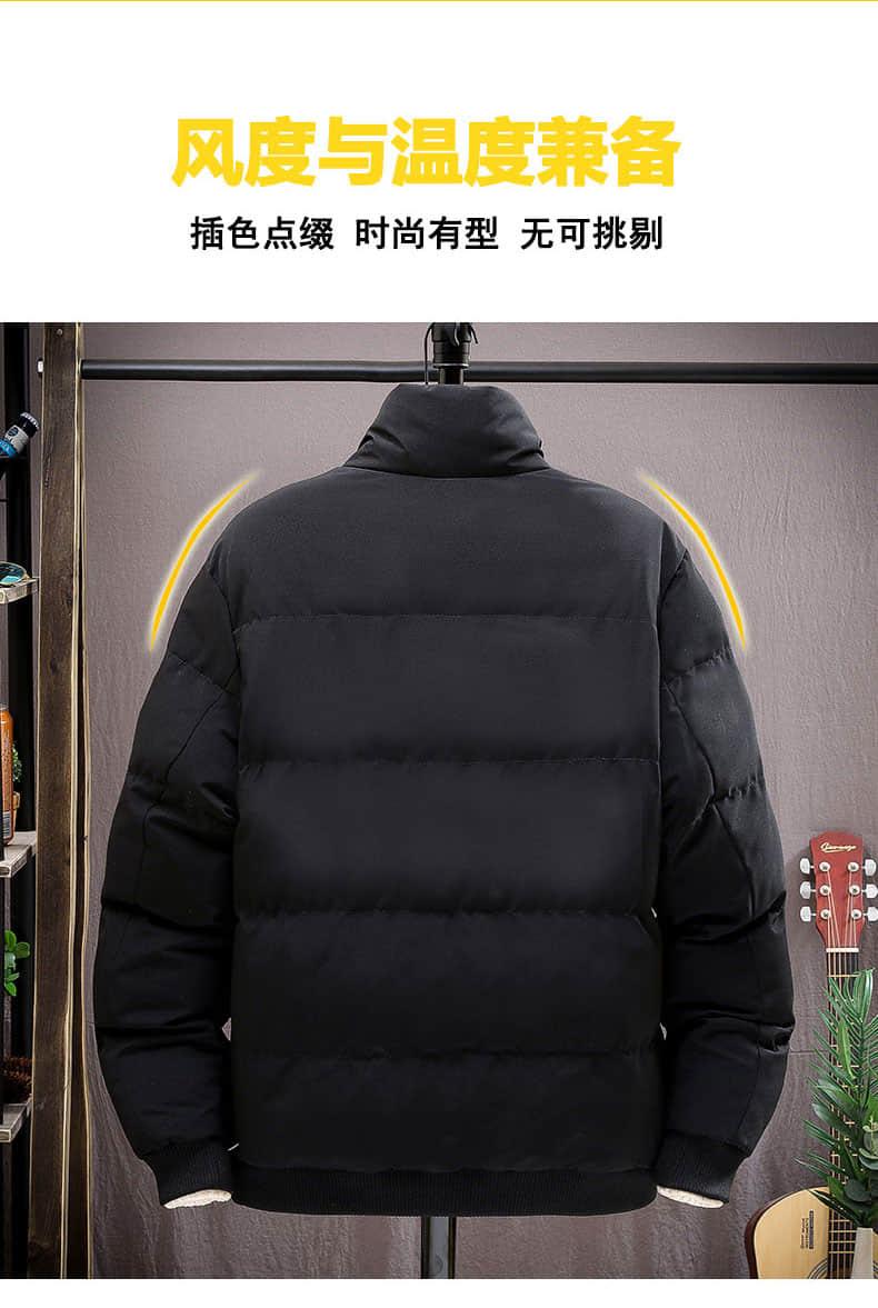 冬季加厚保暖棉服外套(图3)