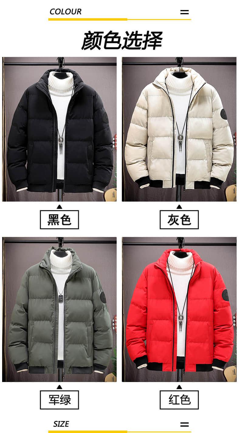 冬季加厚保暖棉服外套(图6)