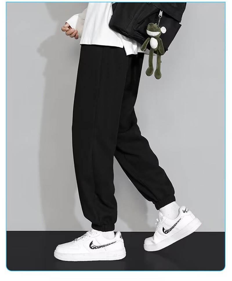 【亲肤透气】夏季休闲运动宽松束脚裤(图7)