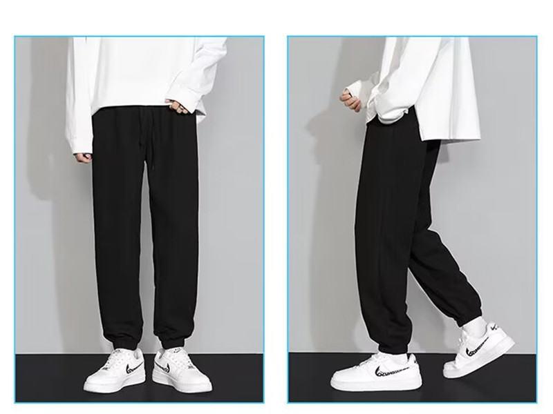 【亲肤透气】夏季休闲运动宽松束脚裤(图6)